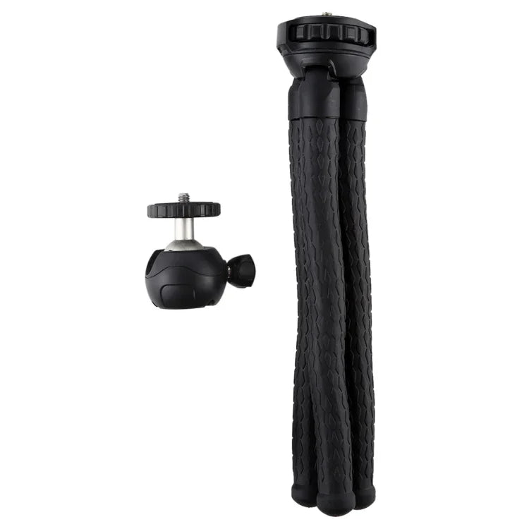 Support trépied flexible mini pieuvre PULUZ avec rotule pour appareils photo reflex, GoPro, téléphones portables, dimensions : 30 cm x 5 cm, trépied de 30 cm