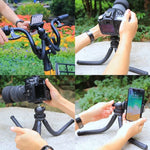 Support trépied flexible mini pieuvre PULUZ avec rotule pour appareils photo reflex, GoPro, téléphones portables, dimensions : 30 cm x 5 cm, trépied de 30 cm