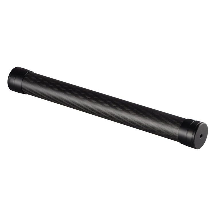 Perche télescopique en fibre de carbone PULUZ pour monopode DJI / MOZA / Feiyu V2 / Zhiyun G5 / SPG, longueur : 35 cm.