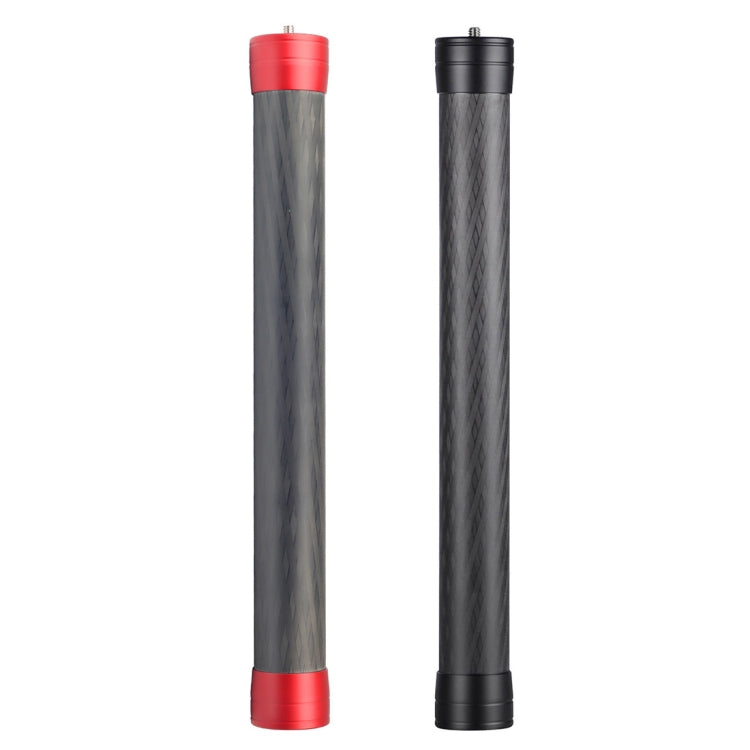 Perche télescopique en fibre de carbone PULUZ pour monopode DJI / MOZA / Feiyu V2 / Zhiyun G5 / SPG, longueur : 35 cm.