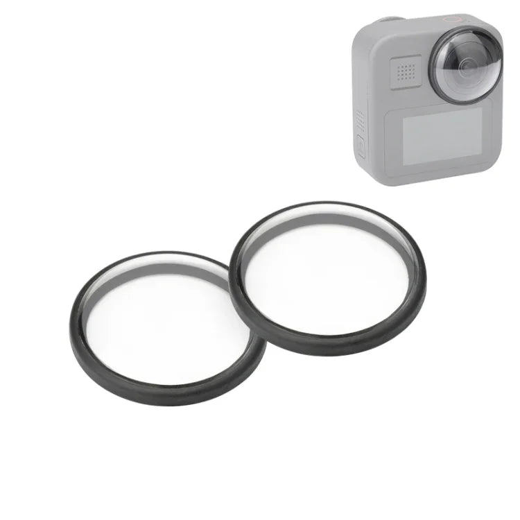 Lot de 2 protections d'objectif PULUZ en acrylique pour GoPro Max