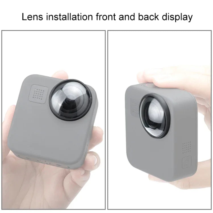 Lot de 2 protections d'objectif PULUZ en acrylique pour GoPro Max