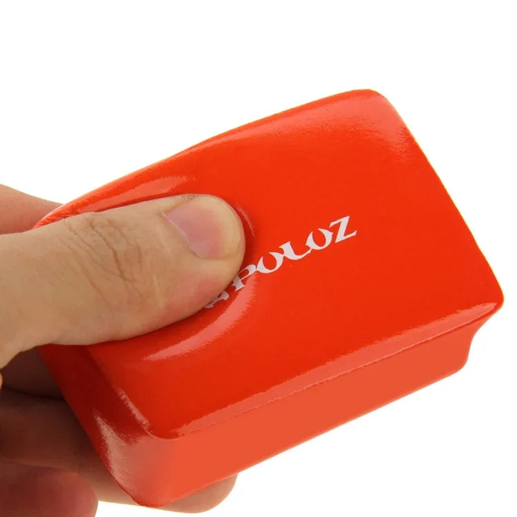 Éponge flottante PULUZ avec autocollant pour GoPro, Insta360, DJI et autres caméras d'action, éponge avec autocollant