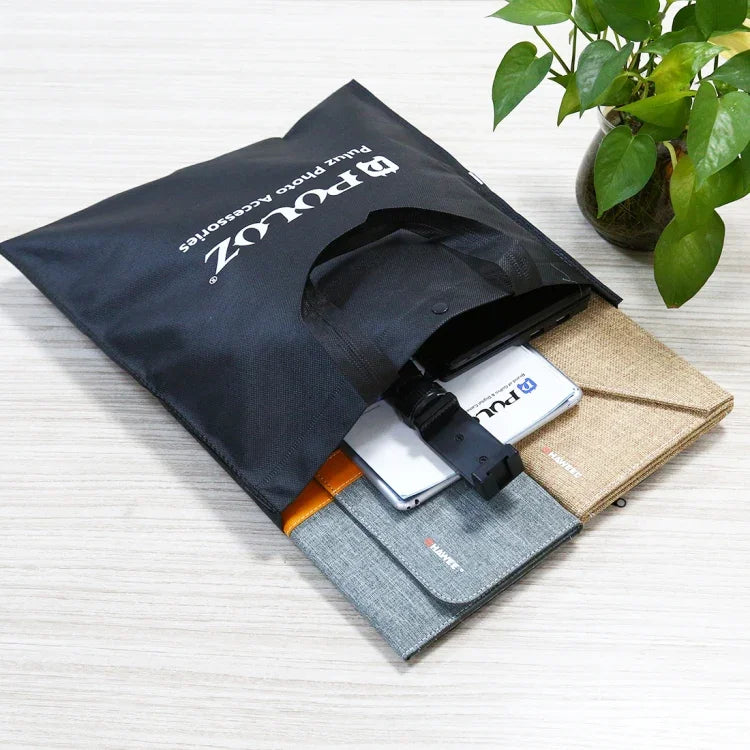 Sac à main de transport PULUZ avec trépied, sac de lestage et lampe torche, dimensions : 46 cm x 46 cm.