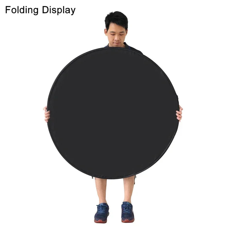 PULUZ Réflecteur pliable pour studio photo 5 en 1 (Argent / Translucide / Or / Blanc / Noir), 110 cm