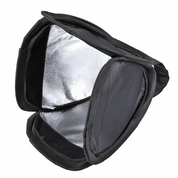 PULUZ Diffuseur de lumière souple pliable pour flash, dimensions : 23 cm x 23 cm, boîte à lumière de 23 cm