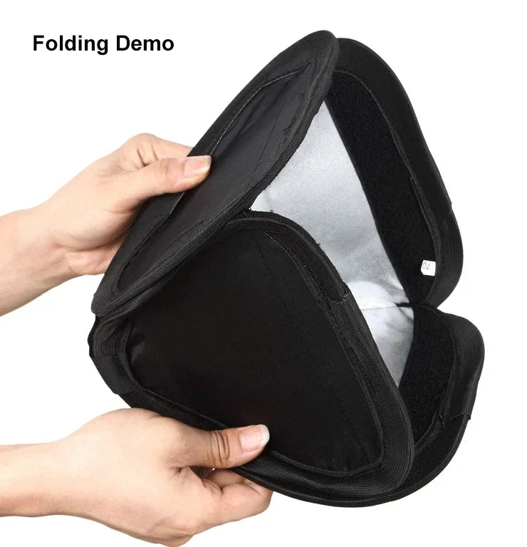 PULUZ Diffuseur de lumière souple pliable pour flash, dimensions : 23 cm x 23 cm, boîte à lumière de 23 cm