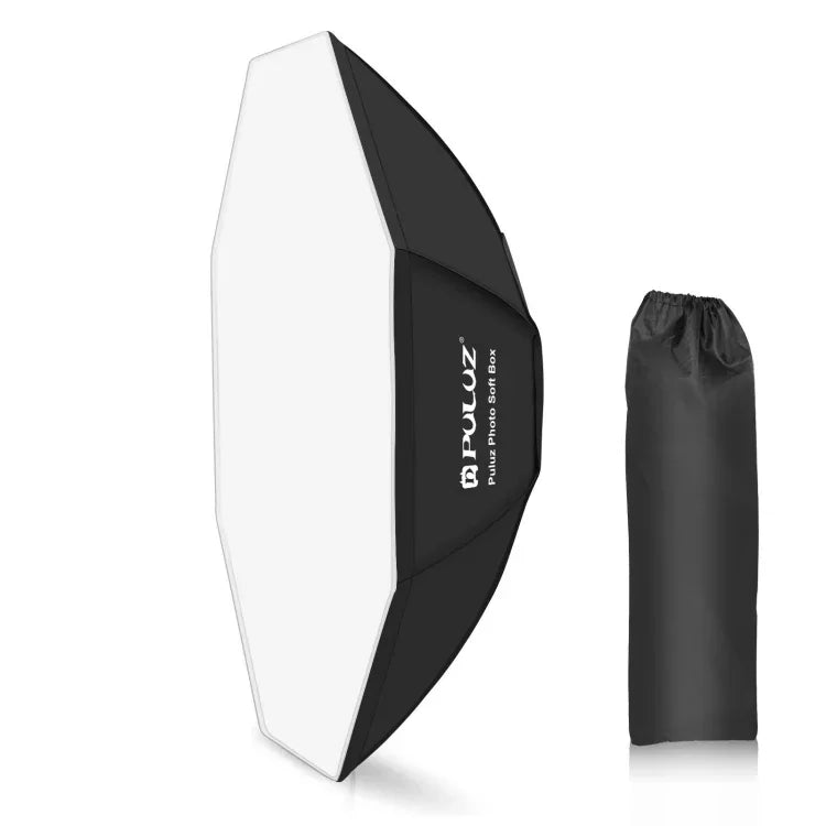 PULUZ Softbox octogonal parabolique 95cm pour flash Speedlite, diffuseur avec monture Bowens, 95cm Octangle