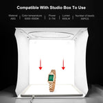 PULUZ Tapis lumineux LED sans ombre de 20 cm pour studio photo, 20 cm de lumière sans ombre
