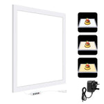 PULUZ 1000LM LED Acrylique Sans Polarité Dimming Sans Ombre avec Interrupteur pour Boîte de Studio Photo 40cm, Lumière (US), Lumière (UK), Lumière (EU)