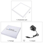 PULUZ 1000LM LED Acrylique Sans Polarité Dimming Sans Ombre avec Interrupteur pour Boîte de Studio Photo 40cm, Lumière (US), Lumière (UK), Lumière (EU)