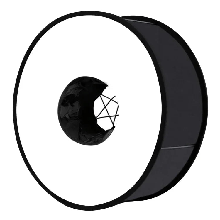 PULUZ 45cm Rond Style Macro et Portrait Softbox SpeedLite Flash Lumière Diffuseur Pliable, 45cm Rond