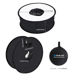 PULUZ 45cm Rond Style Macro et Portrait Softbox SpeedLite Flash Lumière Diffuseur Pliable, 45cm Rond