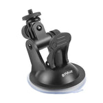Support à ventouse pour voiture PULUZ avec vis, adaptateur pour trépied et sac de rangement pour GoPro, Insta360, DJI et autres caméras d'action.