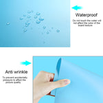 Kits de papier PVC pour fond de photographie PULUZ pour boîte de tente de studio, taille: 121cm x 58cm, toile de fond 60cm (bleue), toile de fond 60cm (rouge), toile de fond 60cm (B)