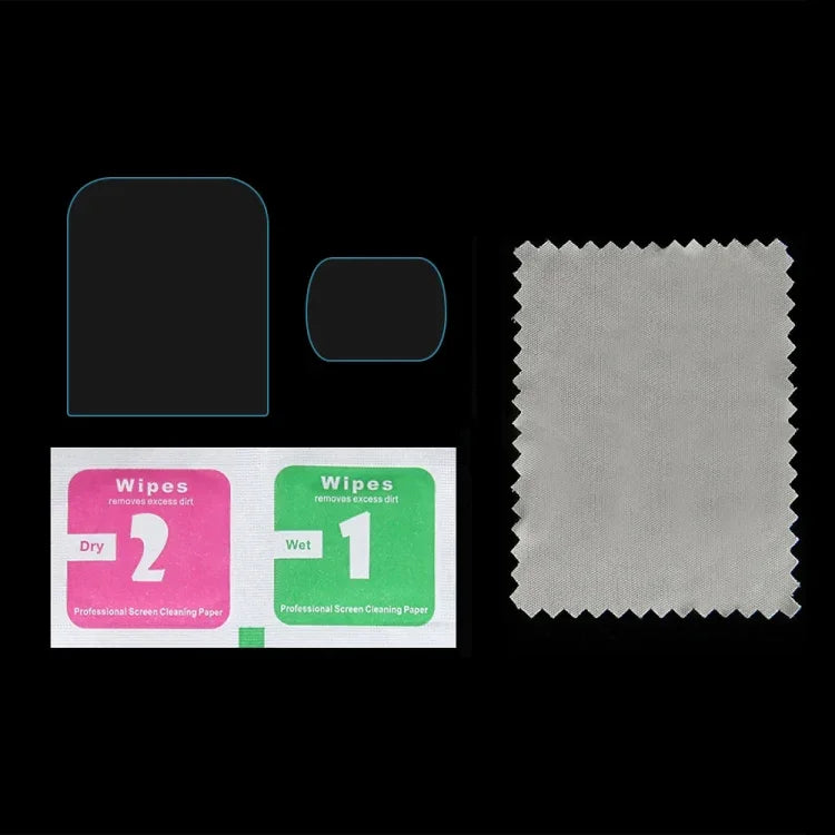 Protection d'objectif en verre trempé HD 2.5D PULUZ 9H + film protecteur d'écran pour DJI OSMO Pocket 2