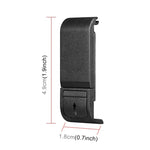 Cache latéral de batterie en plastique POM PULUZ pour GoPro HERO13 Black /12 Black /11 Black /10 Black /9 Black, cache latéral en plastique POM