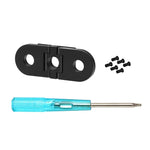 Adaptateur de trépied pliable PULUZ pour GoPro HERO 4K 2024 / HERO13 Black /12 Black /11 Black /11 Black mini /10 Black /9 Black /8 Black / Max, trépied pliable pour GoPro HERO13 Black