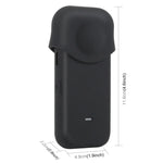 Étui de protection intégral en silicone anti-poussière PULUZ pour Insta360 ONE X2, Étui pour Insta360 ONE X2