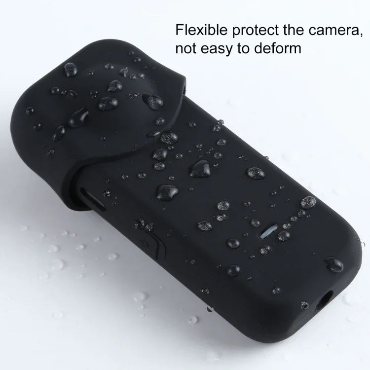 Étui de protection intégral en silicone anti-poussière PULUZ pour Insta360 ONE X2, Étui pour Insta360 ONE X2