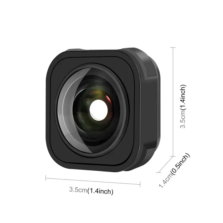 Objectif grand angle PULUZ Max Lens Mod pour GoPro Hero13 Black / Hero12 Black / Hero11 Black / HERO10 Black / HERO9 Black, Pour GoPro Hero13 Black / Hero12 Black