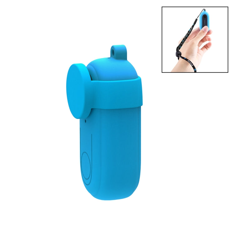 Étui de protection en silicone PULUZ avec cache-objectif pour Insta360 GO 2, pour Insta360 GO 2