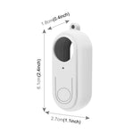 Étui de protection en silicone PULUZ avec cache-objectif pour Insta360 GO 2, pour Insta360 GO 2