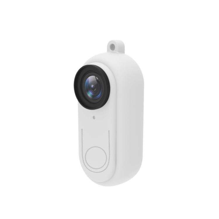 Étui de protection en silicone PULUZ avec cache-objectif pour Insta360 GO 2, pour Insta360 GO 2