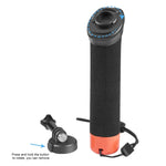Poignées flottantes en mousse PULUZ avec sangle et base à dégagement rapide pour GoPro, Insta360, DJI et autres caméras d'action.