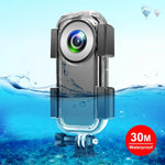 Boîtier étanche PULUZ 30 m pour Insta360 ONE X2, Boîtier sous-marin pour Insta360 ONE X2