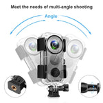 Boîtier étanche PULUZ 30 m pour Insta360 ONE X2, Boîtier sous-marin pour Insta360 ONE X2