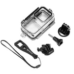 Boîtier étanche PULUZ 60 m pour caméra DJI Action 2 / Action 2 Power Combo / Action 2 Dual-Screen Combo, étui de plongée