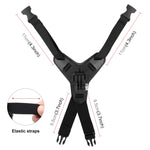 Support de mentonnière pour casque de moto PULUZ compatible avec GoPro, DJI Osmo Action et autres caméras d'action, Mentonnière de casque (noire), Mentonnière de casque (orange), Mentonnière de casque (bleue)