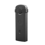 Étui de protection en silicone PULUZ avec cache-objectif pour appareil photo panoramique Ricoh Theta SC2 360, étui en silicone pour Ricoh Theta SC2 (noir)