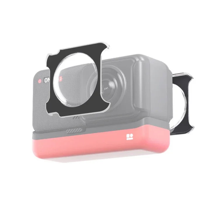 Protection d'objectif PULUZ en polycarbonate pour Insta360 One R / RS / Sphere