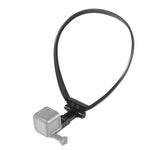 Support de cou réglable PULUZ pour caméras d'action GoPro et smartphones