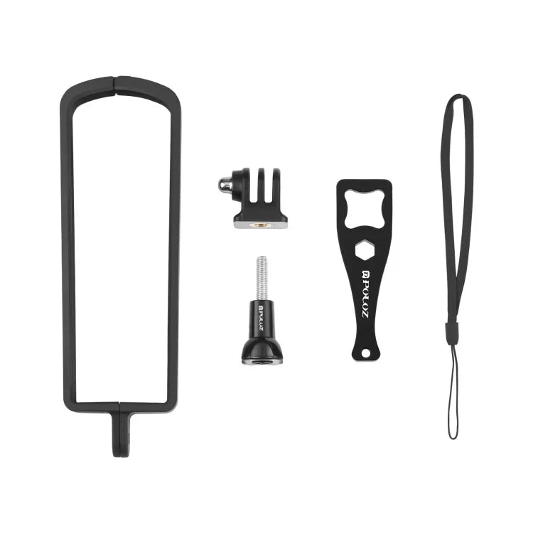 Cadre de protection PULUZ en plastique PC ABS pour Ricoh Theta SC2, avec adaptateur de montage et vis, cadre en plastique pour Ricoh Theta SC2