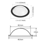 Kits de protection d'objectif PULUZ en polycarbonate pour Ricoh Theta SC2 / S / V