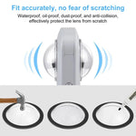Kits de protection d'objectif PULUZ en polycarbonate pour Ricoh Theta SC2 / S / V