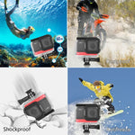 Boîtier étanche PULUZ pour caméra Insta360 One RS 4K Edition, résistant à une profondeur de plongée jusqu'à 60 m.