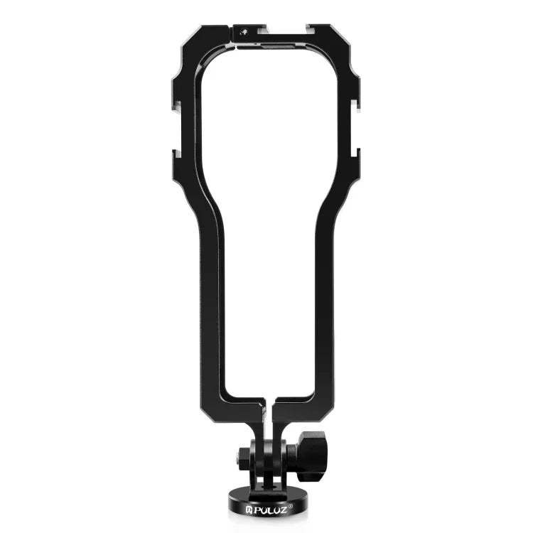 Cadre de protection PULUZ avec griffe porte-accessoires pour Insta360 ONE RS 1 pouce 360 ​​Edition, cage de protection