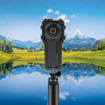 Cadre de protection PULUZ avec griffe porte-accessoires pour Insta360 ONE RS 1 pouce 360 ​​Edition, cage de protection