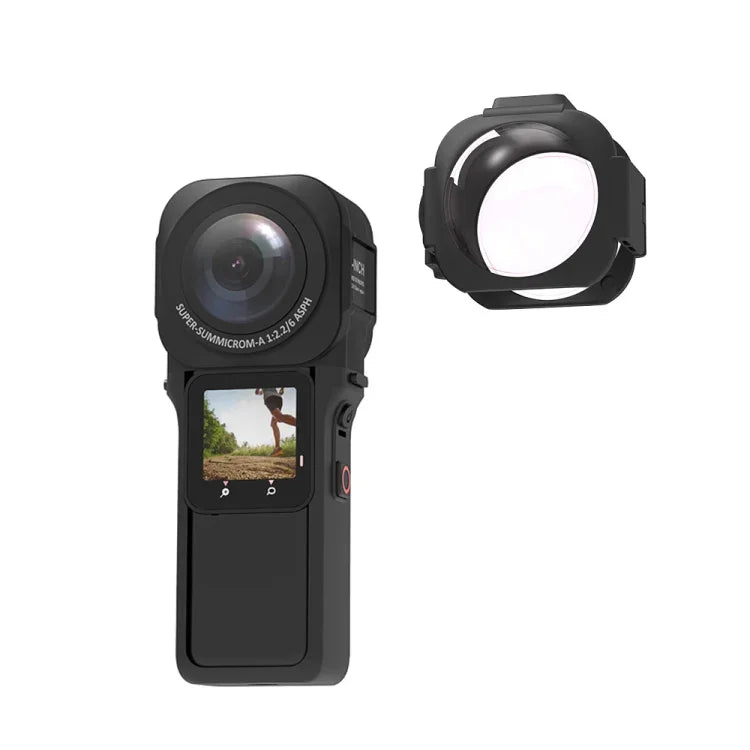 Protection d'objectif PULUZ pour Insta360 ONE RS 1 pouce 360 ​​Edition, protection d'objectif améliorée
