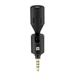 Microphone directionnel réglable PULUZ 3,5 mm Jack pour téléphone mobile, microphone téléphone 3,5 mm
