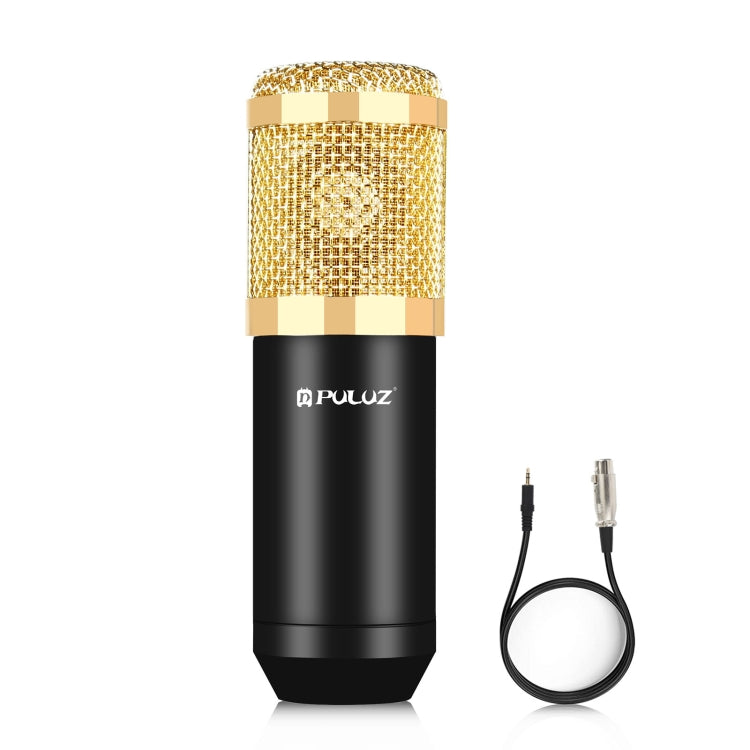 Microphone à condensateur PULUZ pour studio, diffusion et chant professionnel