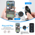 Microphone cravate sans fil PULUZ pour iPhone / iPad, récepteur 8 broches, 8 broches 1 TX + 1 RX