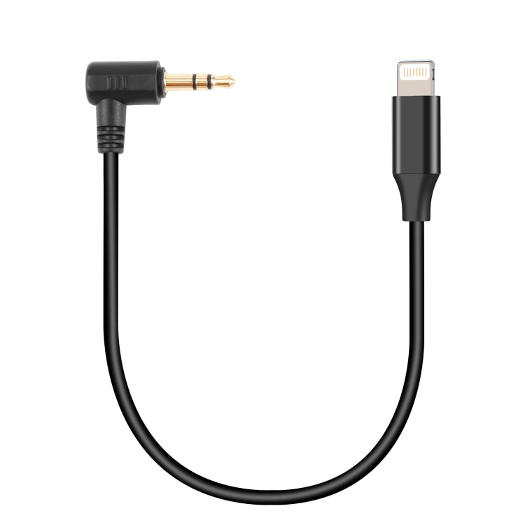 Câble adaptateur audio microphone PULUZ 3,5 mm TRS mâle vers 8 broches mâle pour PU3153 / PU3154, 3,5 mm vers 8 broches