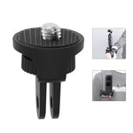Adaptateur pour trépied de caméra d'action PULUZ à vis réglable 1/4 pouce en ABS, adaptateur pour caméra ABS