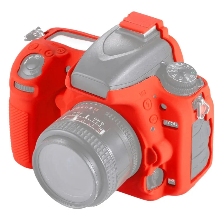Étui de protection souple en silicone PULUZ pour Nikon D750