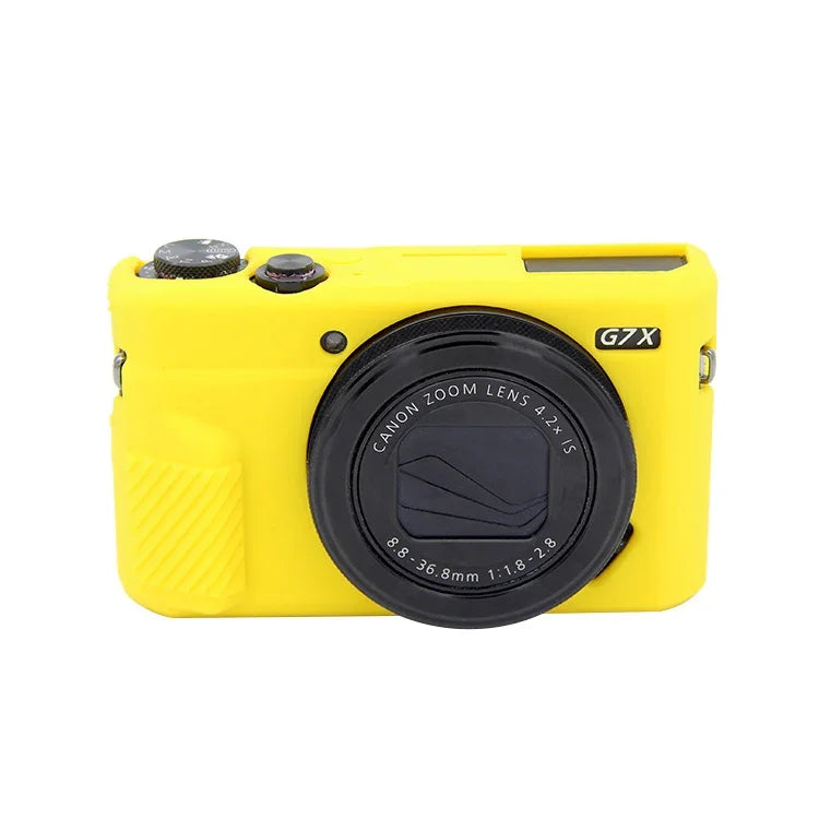 Étui de protection souple en silicone PULUZ pour Canon EOS G7 X Mark II, Canon G7XII et Canon G7X2